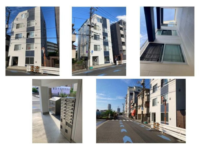 江東区亀戸３丁目の一棟マンションの外観