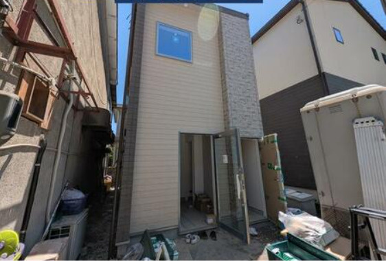 栗東市御園の店舗事務所の外観