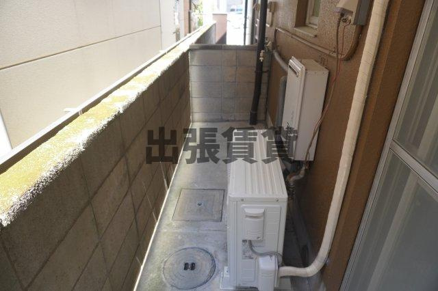 仲介手数料0！！第2八千代コーポのバルコニー