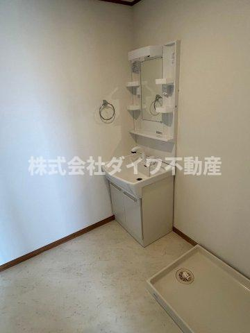 リバーサイド八番館の洗面所