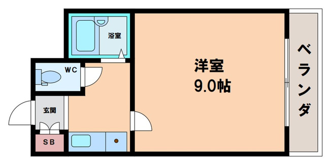 【間取り】 | フォンティーヌ桃谷