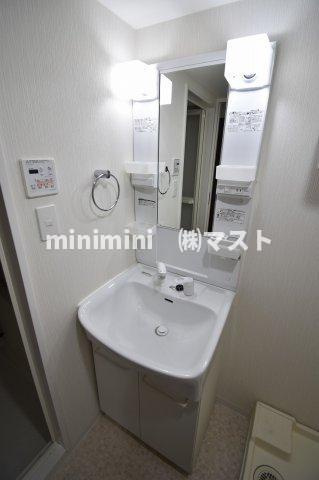 エルヴェ東天満の洗面所|※建物内別間取参考写真