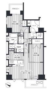【間取り】 | コスモ下高井戸ステーションアベニュー