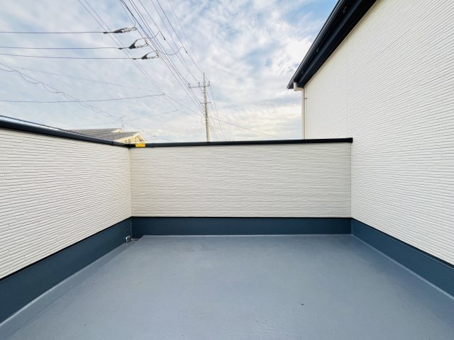 【バルコニー】 | 本庄市見福17期　ZutPLUS+　新築戸建　全3棟　3号棟