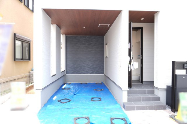 草加市清門2丁目 新築分譲住宅の駐車場