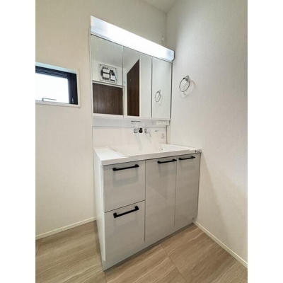 【洗面所】 | ４１９１ふじみ野市南台１棟１号棟 | 広い洗面スペース