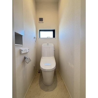 【トイレ】 | ４１９１ふじみ野市南台１棟１号棟 | ゆったりとした空間のトイレです