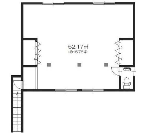 草津市東矢倉２丁目の店舗事務所の間取り