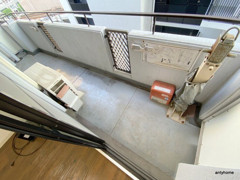 シティハイツサルキ　仲介手数料無料のバルコニー