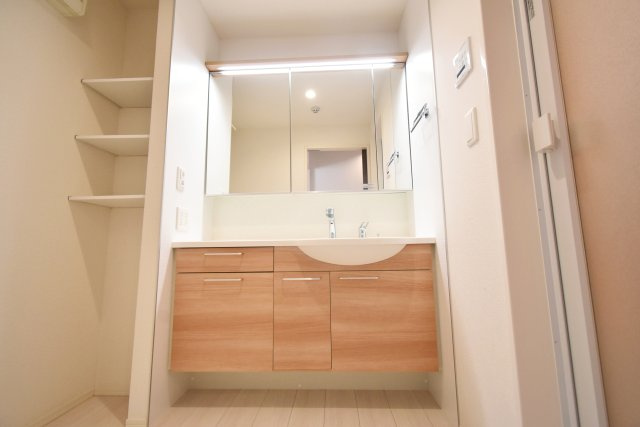 甲子園廣和レジデンスの独立洗面台