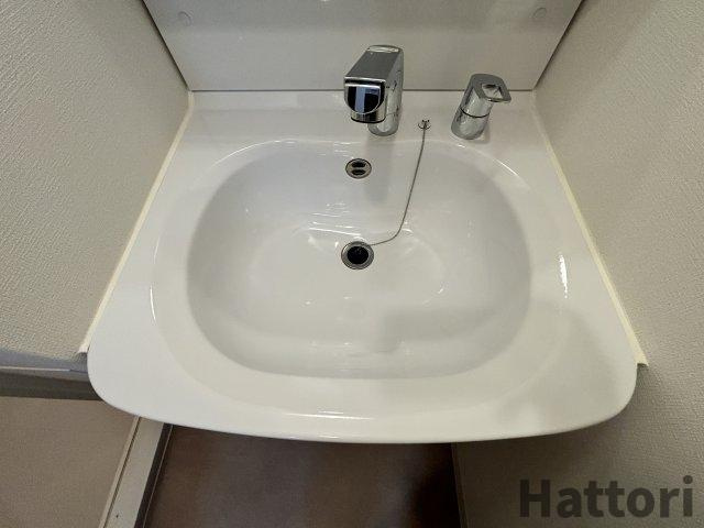 プレサンス淡路駅前の洗面所