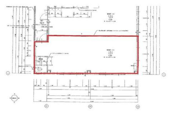 草津市野路１丁目の店舗事務所の間取り