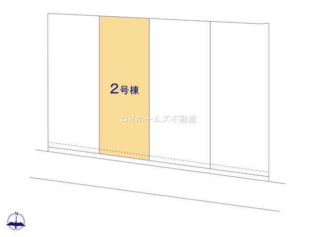 【区画図】 | 名古屋市守山区守山１丁目10-15『仲介料無料』新築戸建て | 2号棟