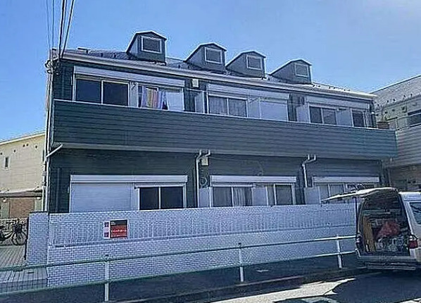 葛飾区高砂７丁目の一棟アパートの外観