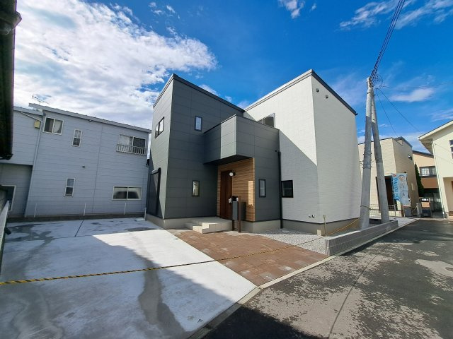 新築　高崎市上中居町　4号棟の外観|現地写真