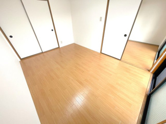 【寝室】 | ハイエスト5Ｂ棟　202 | 南西　洋室６．１８帖　※この度、和室6.18帖（南西）を洋室へ間取り改造【2025.8施工】
