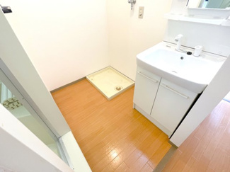 【洗面所】 | ハイエスト5Ｂ棟　202 | 嬉しい独立洗面台♪
