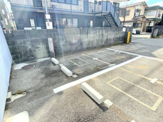 【駐車場】 | ハイエスト5Ｂ棟　202 | 建物北側の駐車場