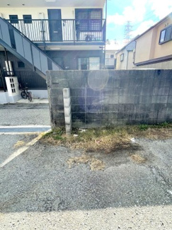 【駐車場】 | ハイエスト5Ｂ棟　202 | 建物北側の駐車場