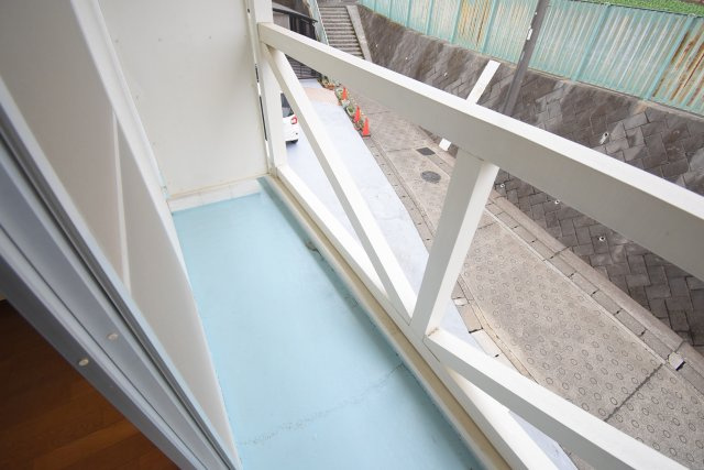 ホワイトヴィレッジのバルコニー