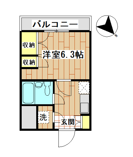 ホワイトヴィレッジの間取り