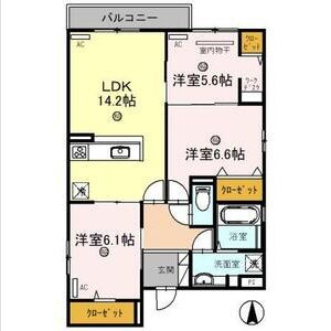 ヴェラアズールの間取り