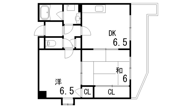 モンテメール六甲の間取り