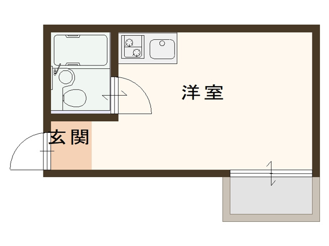 【間取り】 | 玉出ハイツ