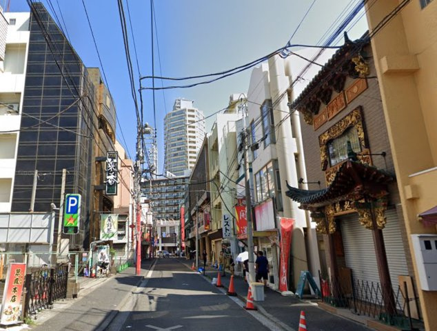 横浜市中区山下町　店舗兼住宅　中華街の周辺