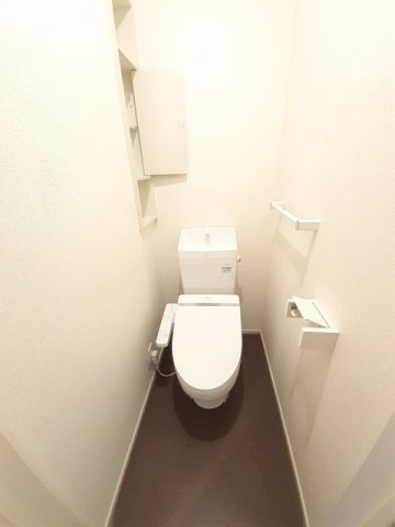 オークスレジデンスⅢのトイレ|トイレもきれいです