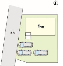 玉村町11期（全１棟）１号棟の区画図