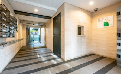 【ロビー】 | SIN-City AZEST上板橋 | 清潔なロビーです