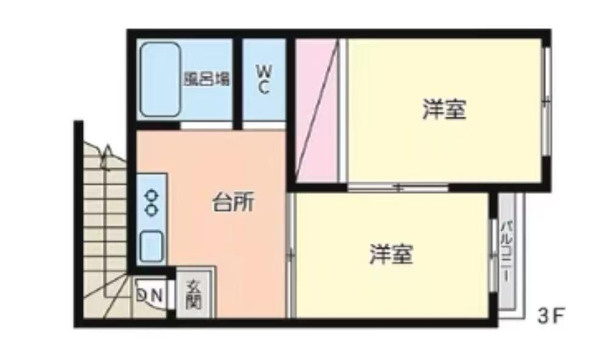 【神奈川県】川崎市中原区　売一棟ビルの間取り