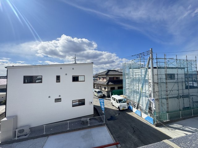 新築　高崎市上中居町　2号棟の展望|現地写真