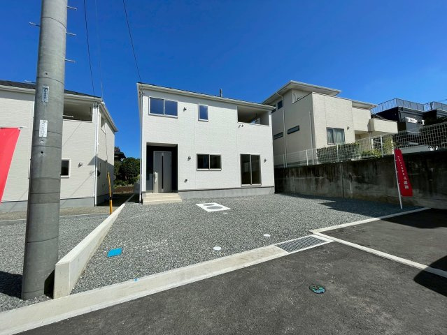 富士宮市万野原新田第29　新築戸建　全７棟　4号棟の駐車場|現地撮影