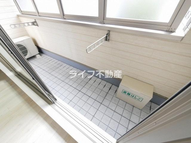 トレセルペンティのバルコニー