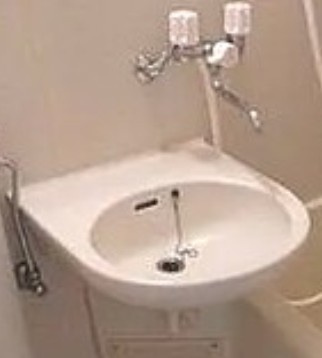 ミリオンコート中村橋の洗面所