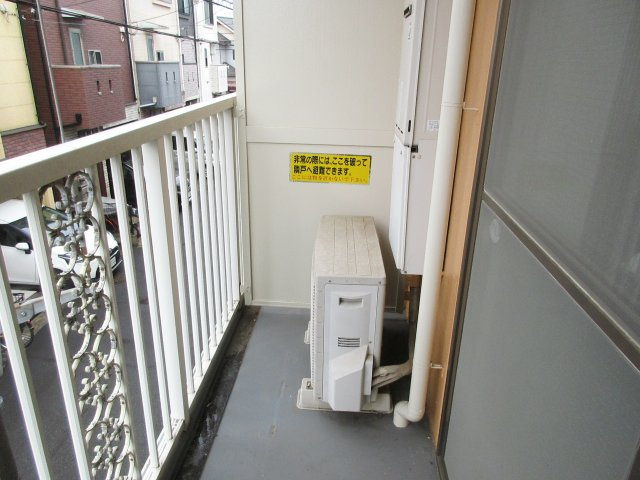 ヴィラ武蔵野のバルコニー|参考写真です。別のお部屋の写真です。