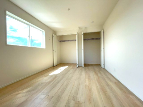 富士宮市万野原新田第29　新築戸建　全７棟　5号棟の洋室|現地撮影