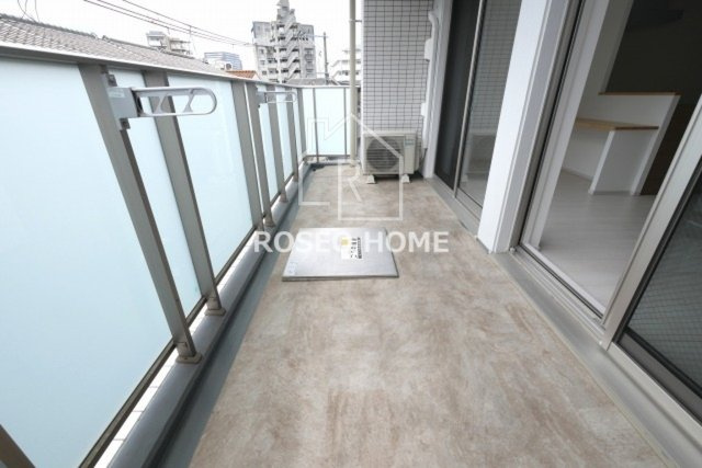 スプランディッド中之島WESTのバルコニー|同マンション別部屋：参考写真