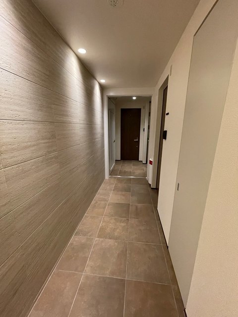 ザ・プレイス経堂のロビー|内廊下です