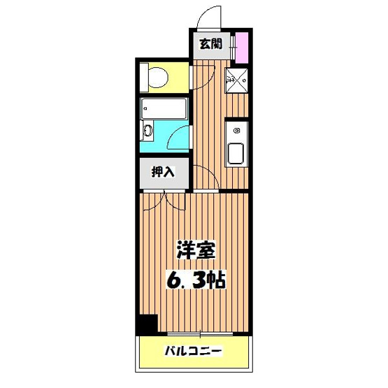 【間取り】 | ビレッジコア八王子