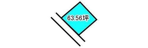 松神子４丁目　売土地の区画図