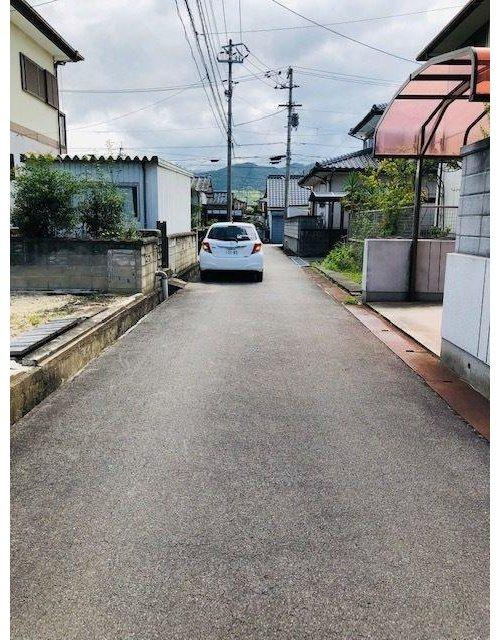 松神子４丁目　売土地の前面道路含む現地写真|外観写真