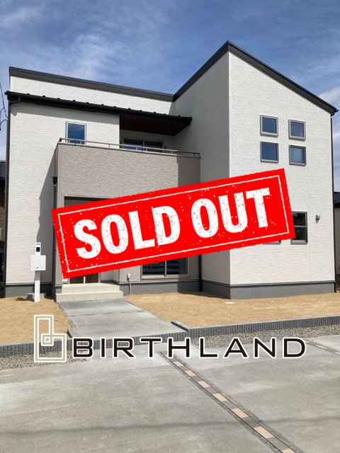 新築戸建・建売　福島市南矢野目　Livele Garden　全2棟の外観|おかげさまでご成約致しました