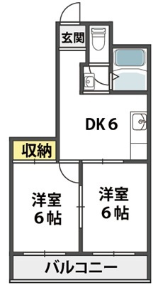 【間取り】 | サイレンスハイム