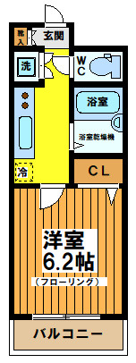 【間取り】 | ロアール渋谷本町