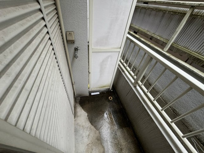 【バルコニー】 | ユーズ・アークⅠ・Ⅱ | 洗濯機置き場