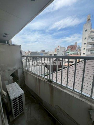 和歌山市新通５丁目の賃貸マンションのバルコニー
