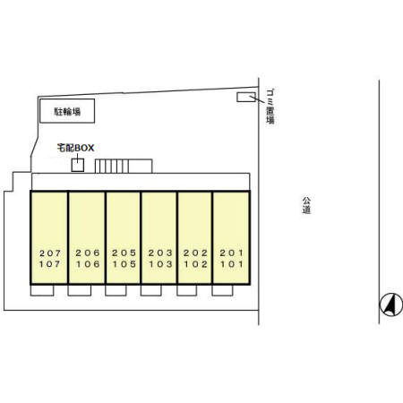 ラルゴの区画図